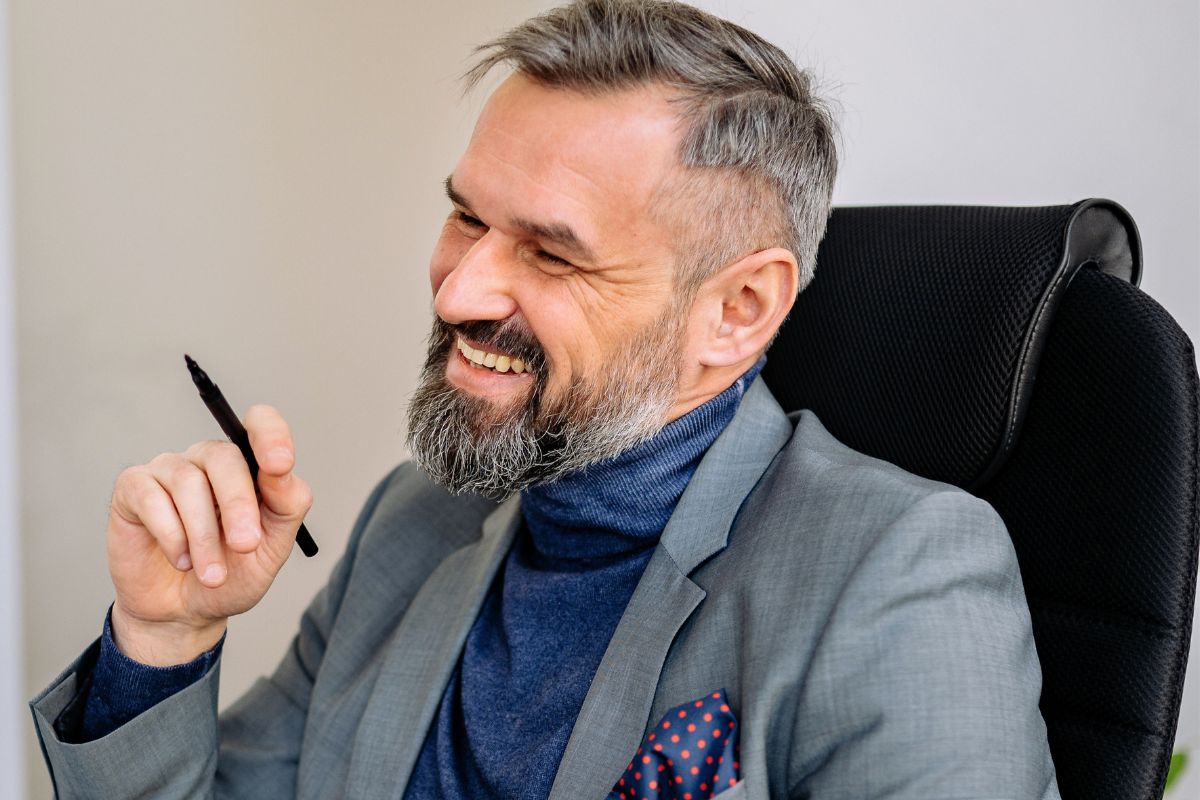 executive Business professional sitting